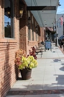 downtown Tryon, NC